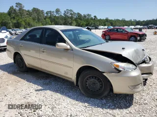 2006 Toyota Camry STD with VIN 4T1BE32K76U130042, listed as a Copart auction lot 52430815 with 186,541 mi miles and Salvage Title. Bid and sale history available at carsss.com. Image 4.