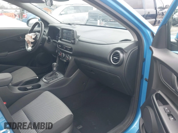 2020 Hyundai Kona SEL with VIN KM8K22AA2LU474451, listed as a IAAI auction lot 41707366 with 40,329 mi miles. Bid and sale history available at carsss.com. Image 5.