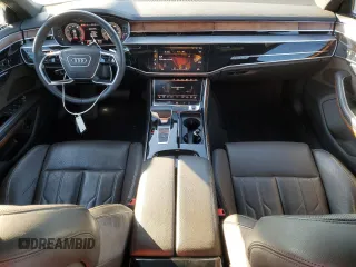 2019 Audi A8 z VIN WAU8DAF87KN004768, wystawiony jako Copart lot #88218675 z przebiegiem 42 354 mil mil oraz Szkody całkowita. Historia ofert i sprzedaży dostępna na DreamBid. Obrazek 8.