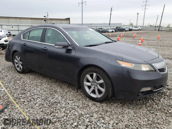 2012 Acura TL Tech Auto with VIN 19UUA8F51CA019351, listed as a Copart auction lot 51786595 with 141,409 mi miles and Salvage Title. Bid and sale history available at carsss.com. Image 4.