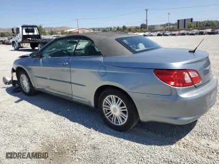 2008 Chrysler Sebring LX with VIN 1C3LC45K88N675863, listed as a Copart auction lot 65316464 with 165,123 mi miles and Salvage Title. Bid and sale history available at carsss.com. Image 2.
