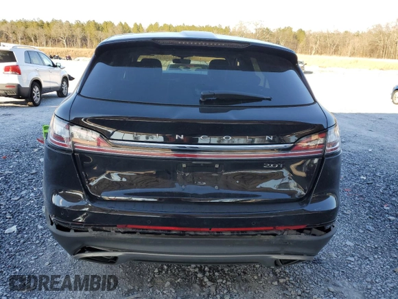 2020 Lincoln Nautilus Standard with VIN 2LMPJ6J91LBL07241, listed as a Copart auction lot 87628875 with 51,093 mi miles and Salvage title. Bid and sale history available at DreamBid. Image 6.