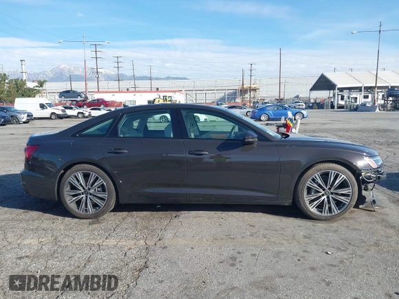 2024 Audi A6 Premium Plus with VIN WAUE3BF23RN004722, listed as a IAAI auction lot 41612193 with 14,519 mi miles and . Bid and sale history available at DreamBid. Image 14.