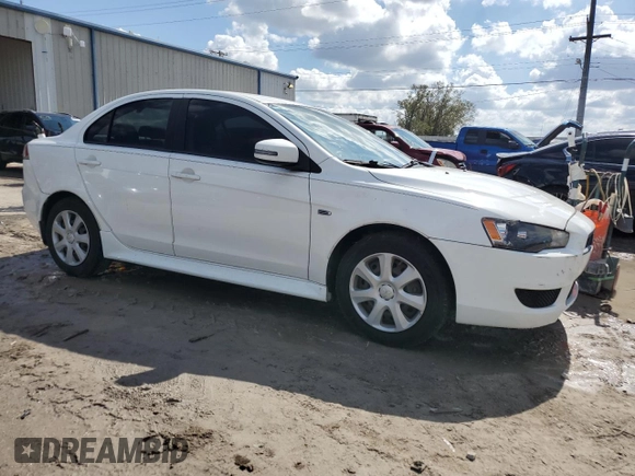 2015 Mitsubishi Lancer ES with VIN JA32U2FU5FU010011, listed as a Copart auction lot 78127794 with 132,074 mi miles and Salvage Title. Bid and sale history available at carsss.com. Image 4.