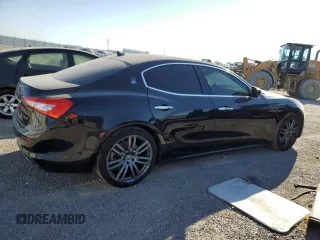 2018 Maserati Ghibli with VIN ZAM57XSA4J1268685, listed as a Copart auction lot 62302313 with 76,576 mi miles. Bid and sale history available at carsss.com. Image 3.