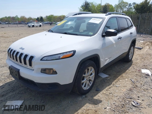 2016 Jeep Cherokee Altitude with VIN 1C4PJLAB9GW352580, listed as a IAAI auction lot 42044284 with 94,227 mi miles and . Bid and sale history available at DreamBid. Image 18.