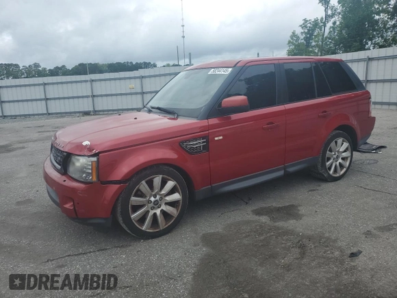 2013 Land Rover Range Rover Sport HSE Lux with VIN SALSK2D40DA778271, listed as a Copart auction lot 58244145 with 143,245 mi miles and Salvage title. Bid and sale history available at DreamBid. Image 1.