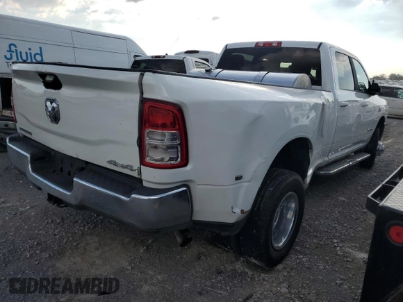 2021 Ram 3500 Big Horn with VIN 3C63RRHL3MG635793, listed as a Copart auction lot 74468574 with 199,757 mi miles and Salvage Title. Bid and sale history available at carsss.com. Image 3.