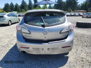 2013 Mazda 3 i Grand Touring with VIN JM1BL1MP2D1829097, listed as a Copart auction lot 64819055 with Not provided miles and Salvage title. Bid and sale history available at DreamBid. Image 6.