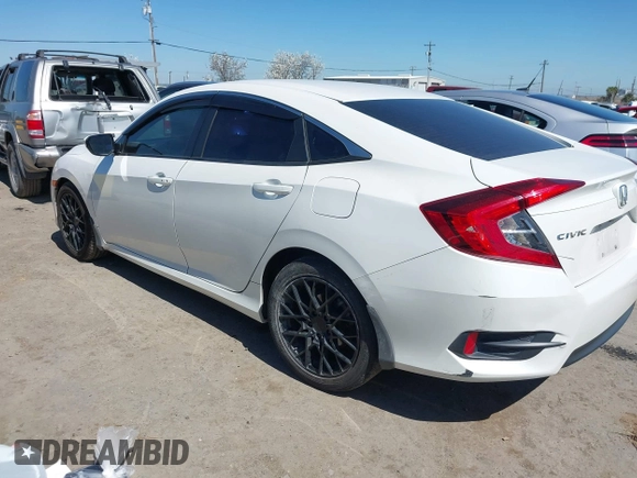 2016 Honda Civic Sedan EX with VIN 19XFC2F88GE238495, listed as a IAAI auction lot 41856415 with 178,617 mi miles. Bid and sale history available at carsss.com. Image 3.