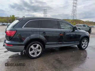2012 Audi Q7 Premium Plus with VIN WA1LGAFE8CD003527, listed as a Copart auction lot 56162055 with 164,758 mi miles and Salvage title. Bid and sale history available at DreamBid. Image 3.