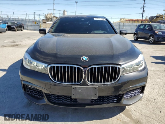 2018 BMW 7 Series 740e xDrive iPerformance with VIN WBA7J2C50JG938505, listed as a Copart auction lot 50485725 with 94,535 mi miles and Salvage Title. Bid and sale history available at carsss.com. Image 5.