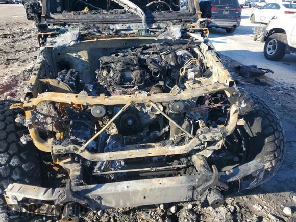 2021 Jeep Wrangler Unlimited Rubicon with VIN 1C4HJXFN5MW513999, listed as a Copart auction lot 46150685 with Not Provided miles and Salvage Title. Bid and sale history available at DreamBid. Image 12.
