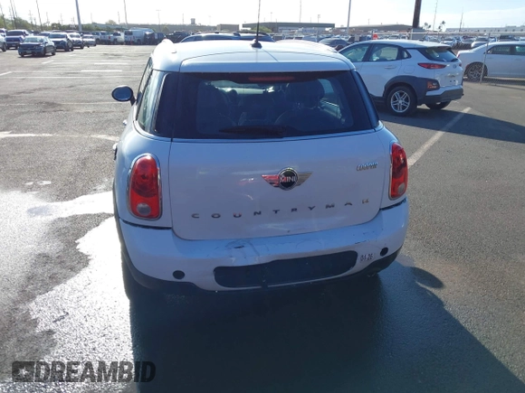 2013 MINI Countryman with VIN WMWZB3C52DWR35806, listed as a IAAI auction lot 42184010 with 93,380 mi miles and . Bid and sale history available at DreamBid. Image 6.