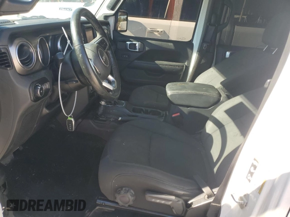2021 Jeep Wrangler Unlimited Sahara High Altitude z VIN 1C4HJXEG4MW647079, wystawiony jako Copart lot #80202154 z przebiegiem 92 490 mil mil oraz Czysty tytuł • Clean title. Historia ofert i sprzedaży dostępna na DreamBid. Obrazek 7.