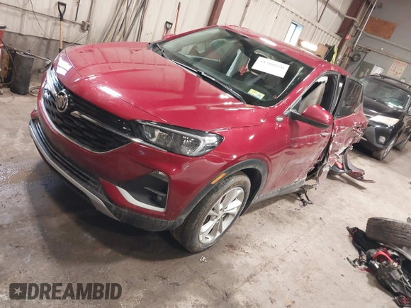 2021 Buick Encore GX Preferred with VIN KL4MMCSL8MB073636, listed as a IAAI auction lot 41708830 with 44,170 mi miles and . Bid and sale history available at DreamBid. Image 16.