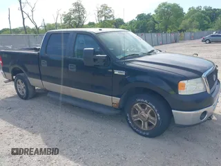 2007 Ford F-150 XLT with VIN 1FTPW14V17FB35424, listed as a IAAI auction lot 42249067 with 133,913 mi miles and . Bid and sale history available at DreamBid. Image 1.
