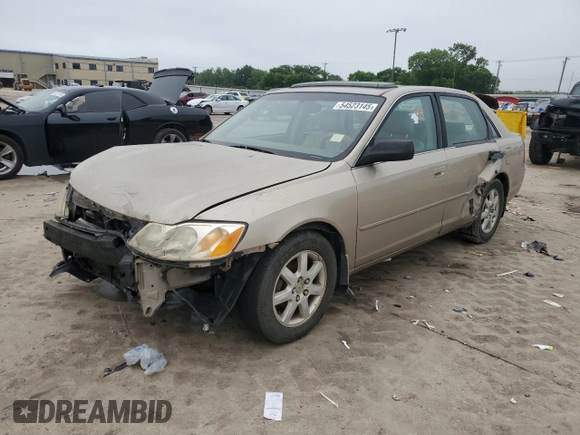 2000 Toyota Avalon XL z VIN 4T1BF28B7YU074685, wystawiony jako Copart lot #54523145 z przebiegiem 172 258 mil mil oraz Szkoda całkowita • Salvage title. Historia ofert i sprzedaży dostępna na DreamBid. Obrazek 1.