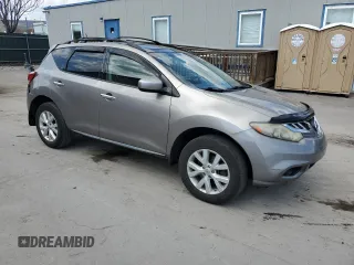 2011 Nissan Murano S with VIN JN8AZ1MW1BW184884, listed as a Copart auction lot 54466325 with 137,565 mi miles and Salvage Title. Bid and sale history available at DreamBid. Image 4.