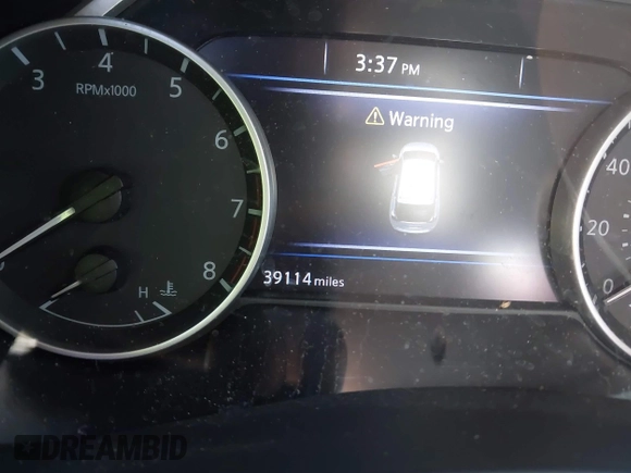 2022 Nissan Murano S with VIN 5N1AZ2AJ0NC128253, listed as a IAAI auction lot 41802874 with 39,114 mi miles and . Bid and sale history available at DreamBid. Image 15.