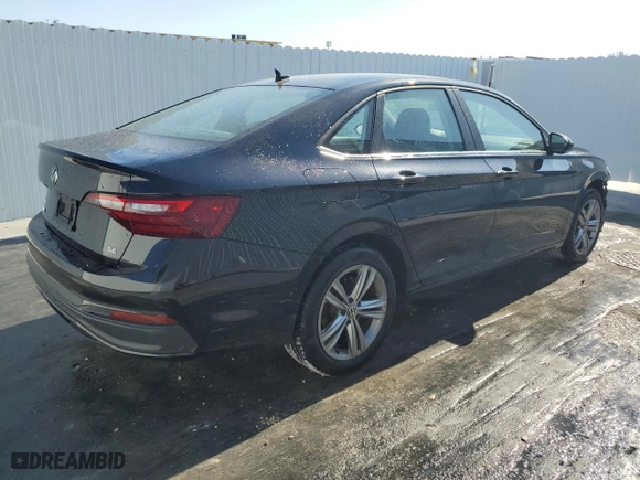 2024 Volkswagen Jetta SE with VIN 3VWEM7BU6RM024166, listed as a Copart auction lot 53710645 with 26,716 mi miles and Clean Title. Bid and sale history available at carsss.com. Image 3.