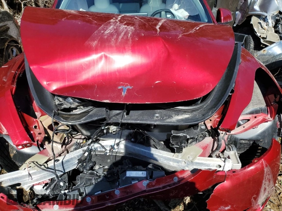 2024 Tesla Model Y Long Range с VIN 7SAYGDEE0RF084798, выставлен на аукционе Copart как лот 45742835 с пробегом Не указан миль и Списание • Salvage title. История ставок и продаж доступна на DreamBid. Изображение 11.