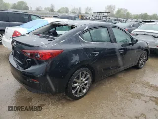 2018 Mazda 3 Touring with VIN 3MZBN1V37JM182214, listed as a Copart auction lot 50161804 with 103,456 mi miles and Salvage Title. Bid and sale history available at DreamBid. Image 3.