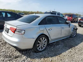 2014 Audi A4 Premium with VIN WAUAFAFL9EN036030, listed as a Copart auction lot 50515125 with 0 mi miles and Salvage Title. Bid and sale history available at carsss.com. Image 3.