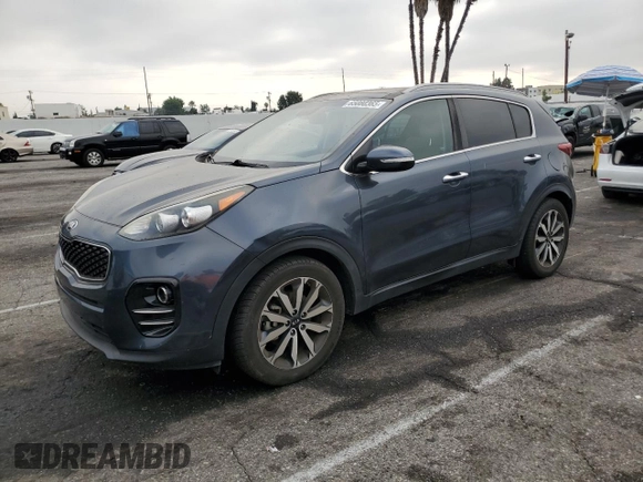 2017 Kia Sportage EX with VIN KNDPN3AC1H7176827, listed as a Copart auction lot 65080365 with 111,999 mi miles and Clean title. Bid and sale history available at DreamBid. Image 1.