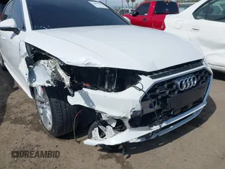 2023 Audi A4 S line Premium Plus with VIN WAUEAAF41PN015426, listed as a IAAI auction lot 41851254 with 39,142 mi miles and . Bid and sale history available at DreamBid. Image 6.