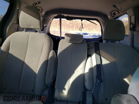 2012 Toyota Sienna LE AAS with VIN 5TDKK3DC6CS176156, listed as a Copart auction lot 45505975 with 86,791 mi miles and Salvage Title. Bid and sale history available at DreamBid. Image 10.