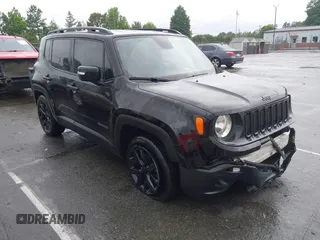 2018 Jeep Renegade Altitude z VIN ZACCJABB9JPG67790, wystawiony jako IAAI lot #42245178 z przebiegiem 145 762 mil mil oraz . Historia ofert i sprzedaży dostępna na DreamBid. Obrazek 1.