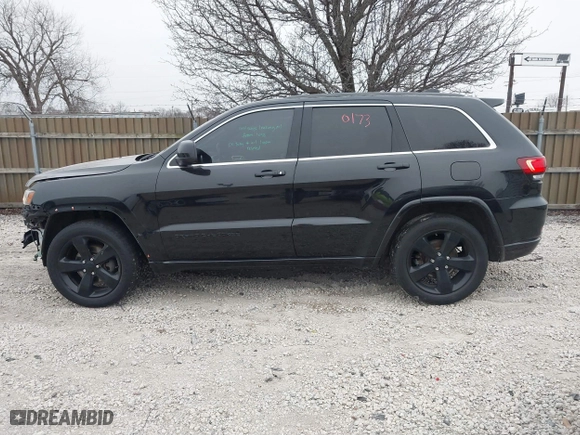 2015 Jeep Grand Cherokee Altitude with VIN 1C4RJFAG1FC210908, listed as a IAAI auction lot 41550173 with 168,905 mi miles. Bid and sale history available at carsss.com. Image 15.