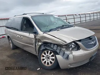 2003 Chrysler Town & Country LX z VIN 2C4GP44LX3R344404, wystawiony jako IAAI lot #42257392 z przebiegiem 218 358 mil mil oraz . Historia ofert i sprzedaży dostępna na DreamBid. Obrazek 1.