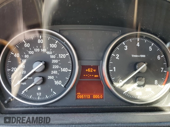2012 BMW 3 Series 328i xDrive with VIN WBAKF5C57CE657457, listed as a Copart auction lot 82828733 with 95,113 mi miles and Clean Title. Bid and sale history available at carsss.com. Image 9.