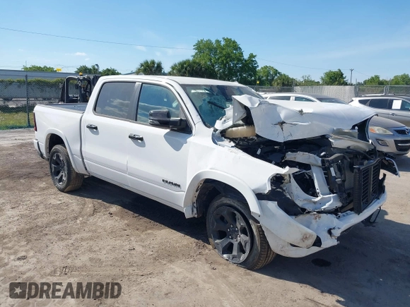 2025 Ram 1500 Big Horn with VIN 1C6SRFFP7SN564294, listed as a IAAI auction lot 41875982 with 2,495 mi miles and . Bid and sale history available at DreamBid. Image 1.