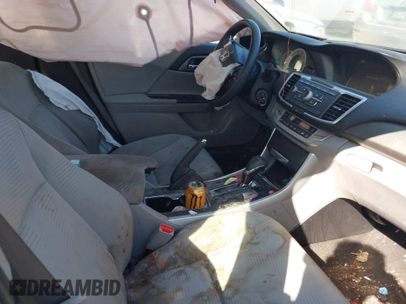 2014 Honda Accord Sedan LX with VIN 1HGCR2F38EA117411, listed as a IAAI auction lot 41660749 with 155,140 mi miles. Bid and sale history available at carsss.com. Image 5.