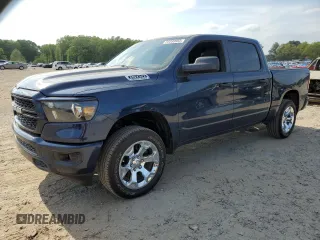 2024 Ram 1500 Tradesman z VIN 1C6SRFGT9RN196870, wystawiony jako Copart lot #53399955 z przebiegiem 9 704 mil mil oraz Szkoda całkowita • Salvage title. Historia ofert i sprzedaży dostępna na DreamBid. Obrazek 1.