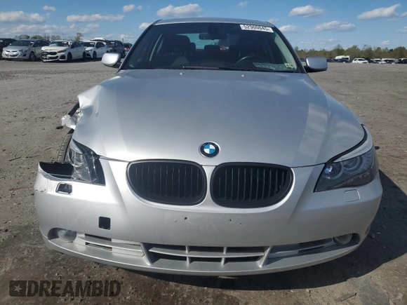 2008 BMW 5 Series 528i with VIN WBANU53578CT18994, listed as a Copart auction lot 52900045 with 114,532 mi miles and Salvage Title. Bid and sale history available at carsss.com. Image 5.