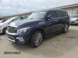 2015 Infiniti QX80 with VIN JN8AZ2NC7F9370072, listed as a Copart auction lot 47685685 with 141,408 mi miles and Clean Title. Bid and sale history available at carsss.com. Image 1.