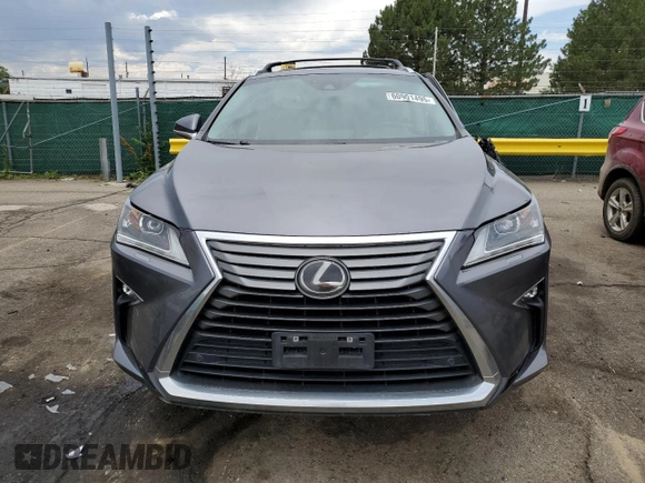 2017 Lexus RX 350 with VIN 2T2BZMCA4HC066848, listed as a Copart auction lot 60901495 with 96,882 mi miles and Non repairable. Bid and sale history available at DreamBid. Image 5.