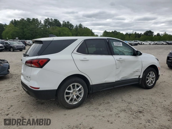 2023 Chevrolet Equinox LT with VIN 3GNAXUEG5PS214411, listed as a Copart auction lot 57263425 with 36,182 mi miles and Salvage title. Bid and sale history available at DreamBid. Image 3.