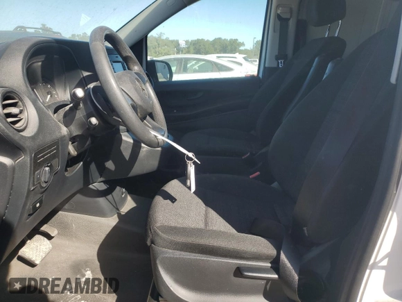 2017 Mercedes-Benz Metris Cargo Cargo with VIN WD3PG2EA2H3205704, listed as a Copart auction lot 82807464 with 56,585 mi miles and Salvage Title. Bid and sale history available at DreamBid. Image 7.
