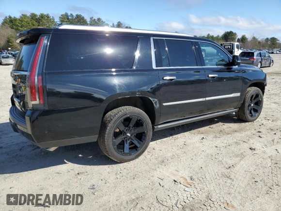 2018 Cadillac Escalade ESV Platinum z VIN 1GYS4KKJ1JR264186, wystawiony jako Copart lot #48252095 z przebiegiem 145 484 mil mil oraz Szkoda całkowita • Salvage title. Historia ofert i sprzedaży dostępna na DreamBid. Obrazek 3.