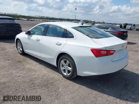 2023 Chevrolet Malibu LS with VIN 1G1ZC5ST8PF118381, listed as a IAAI auction lot 40622580 with Not Provided miles and . Bid and sale history available at DreamBid. Image 3.