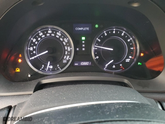 2013 Lexus IS 250C with VIN JTHFF2C23D2528819, listed as a Copart auction lot 81114574 with 108801 miles and Salvage Title. Bid and sale history available at carsss.com. Image 9.