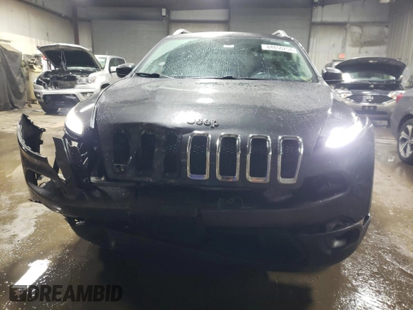 2016 Jeep Cherokee 75th Anniversary with VIN 1C4PJMCB7GW117078, listed as a Copart auction lot 84850254 with 93,599 mi miles and Salvage Title. Bid and sale history available at carsss.com. Image 5.