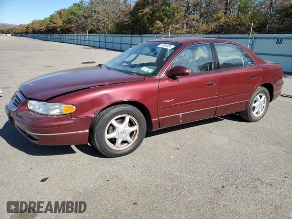 2000 Buick Regal LS with VIN 2G4WB55K0Y1198988, listed as a Copart auction lot 73635054 with 53,298 mi miles and Salvage Title. Bid and sale history available at carsss.com. Image 1.