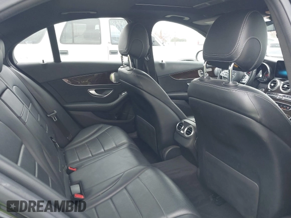 2019 Mercedes-Benz C 300 with VIN 55SWF8DB2KU298654, listed as a IAAI auction lot 42153735 with 58,260 mi miles and . Bid and sale history available at DreamBid. Image 8.