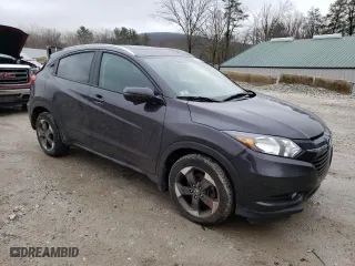 2018 Honda HR-V EX-L Navi with VIN 3CZRU6H78JM707419, listed as a Copart auction lot 50628025 with 45,351 mi miles and Salvage Title. Bid and sale history available at carsss.com. Image 4.